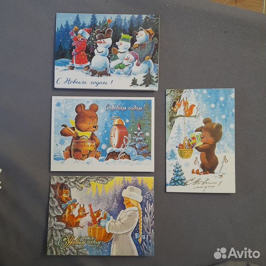 Открытки С Новым годом Владимира Зарубина