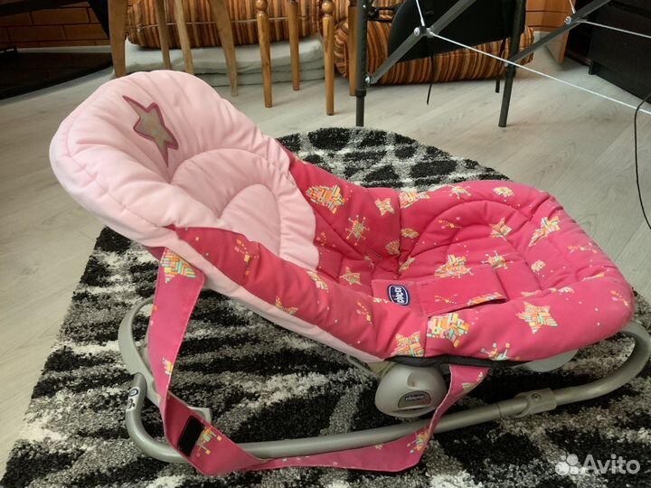 Шезлонг детский chicco