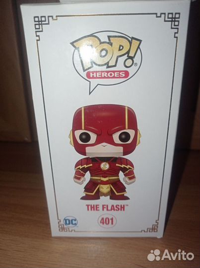 The flash Funko POP с автографом