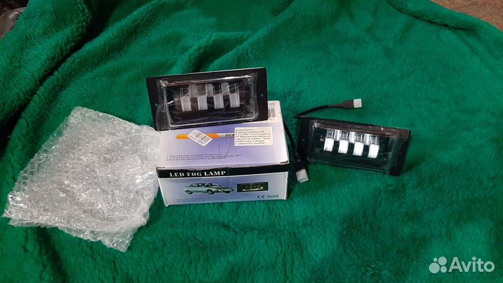 LED туманки ваз 2110