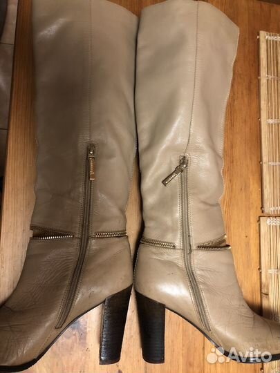 Сапоги женские натуральная кожа 38
