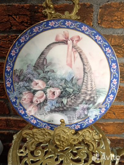 Декоративная Тарелка коллекционная Lena Liu Лена Л