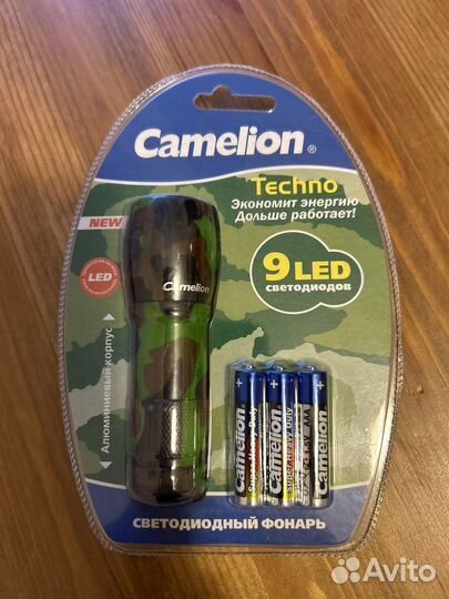 Фонарь светодиодный Camelion 9led