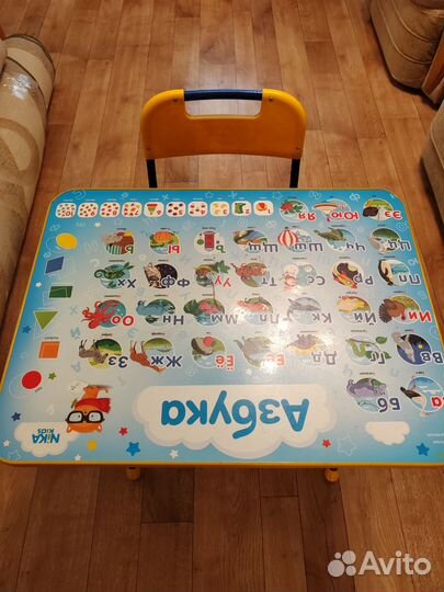 Детский стол со стулом nika