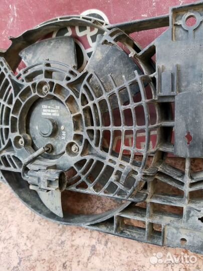 Вентилятор радиатора передний SsangYong Rexton