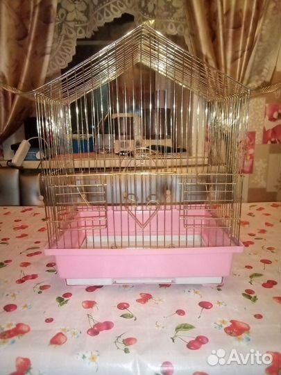 Клетка для волнистого попугая
