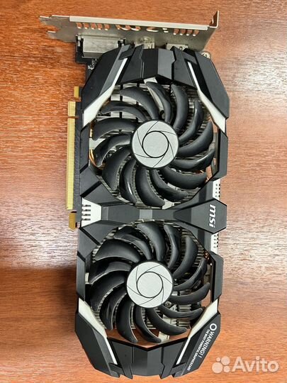 Видеокарта MSI gtx 1060 6gb