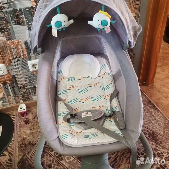 Электронные качели для новорожденных