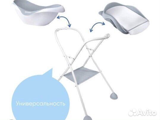 Детская ванночка и пеленальный столик beaba