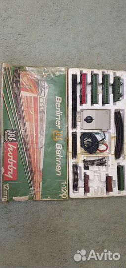 Железная дорога berliner bahnen 12мм гдр