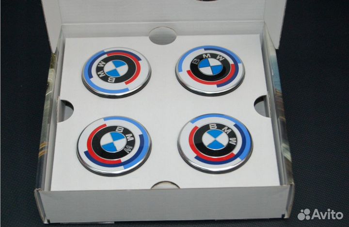 Заглушки BMW 50 Jahre Motorsport ступичные