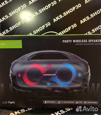 Портативная колонка hopestar A50 Party