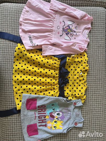 Детские вещи на девочку 92 98