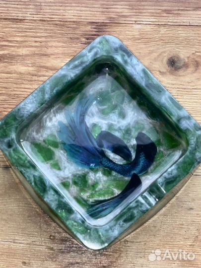 Пепельница из эпоксидной смолы