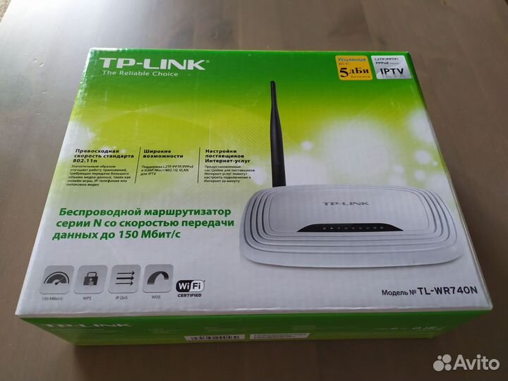 WiFi роутер TP-Link TL-WR740N