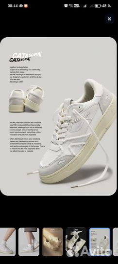 Кроссовки cat & sofa 37
