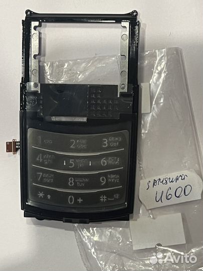 Samsung U600 клавиатура Black. Оригинал