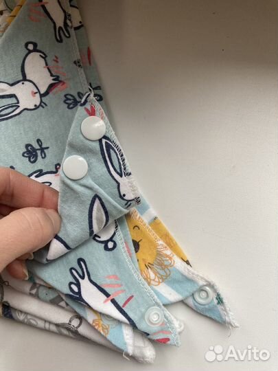 Слюнявчики и носки mother care