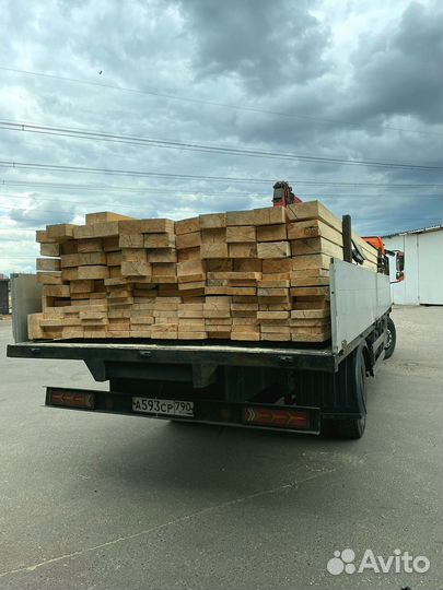 Доска обрезная 50х100х6000мм