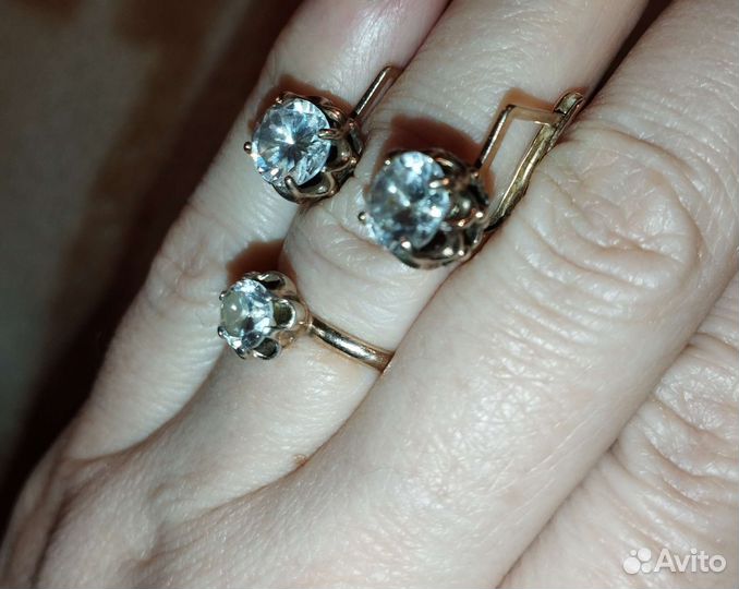 Бусы Клипсы Серьги Кольца Очки Винтаж Бижутерия