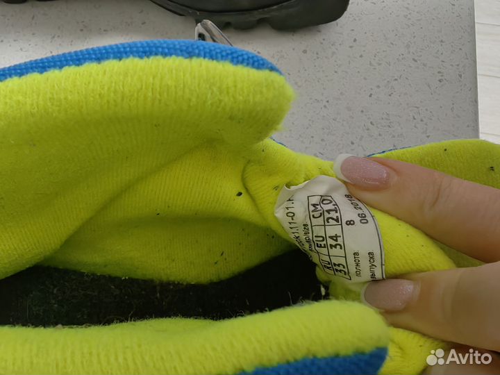 Лыжные ботинки trek 33 размер