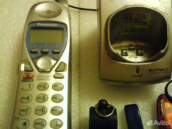 Калькулятор, Телефон Panasonic + всякая всячина