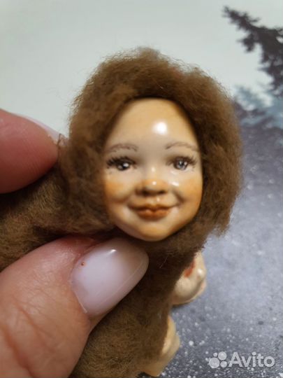 Личики для ватных игрушек