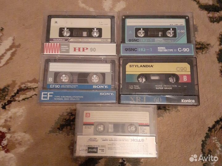 Аудиокассеты с записью