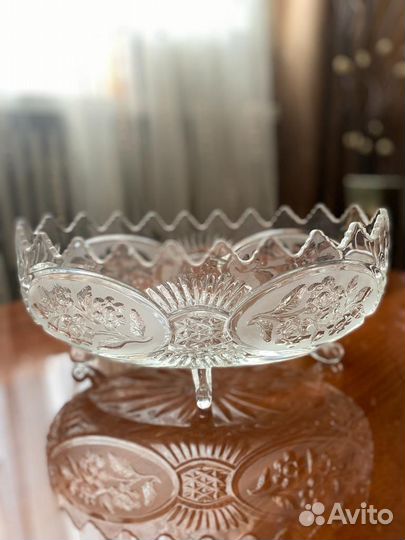 Хрустальные вазы, салатники СССР