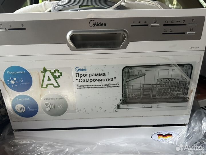 Посудомоечная машина midea компактная