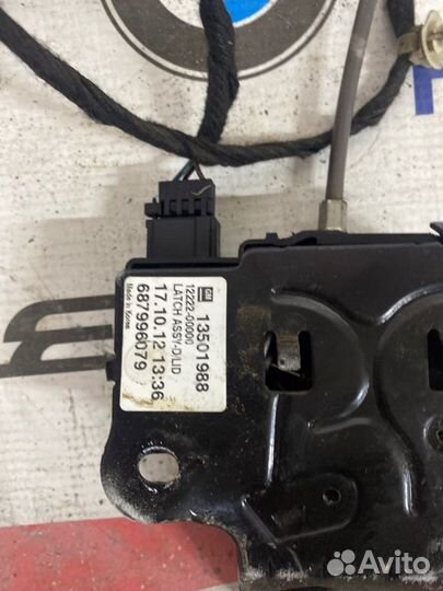 Замок багажника задний Chevrolet Cruze седан F16D4