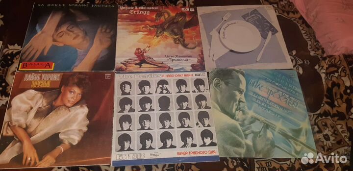 Виниловые пластинки СССР
