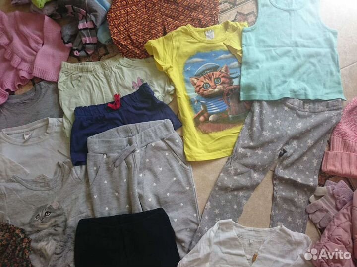 Пакет вещей на девочку 2-4 года