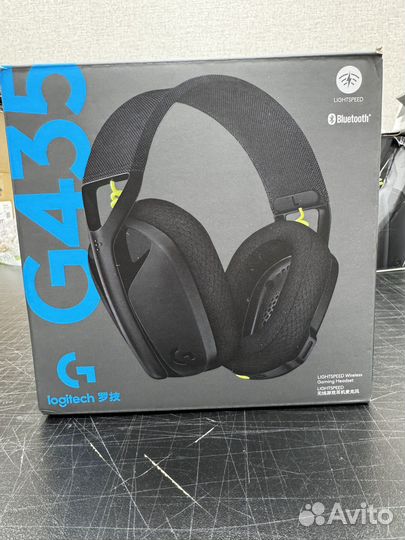 Беспроводные наушники logitech g435 black