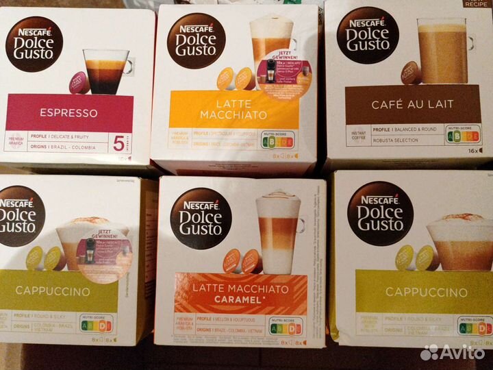 Капсулы Nescafe для Dolce Gusto