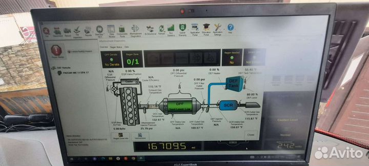 Диагностический сканер DAF XF XG 106