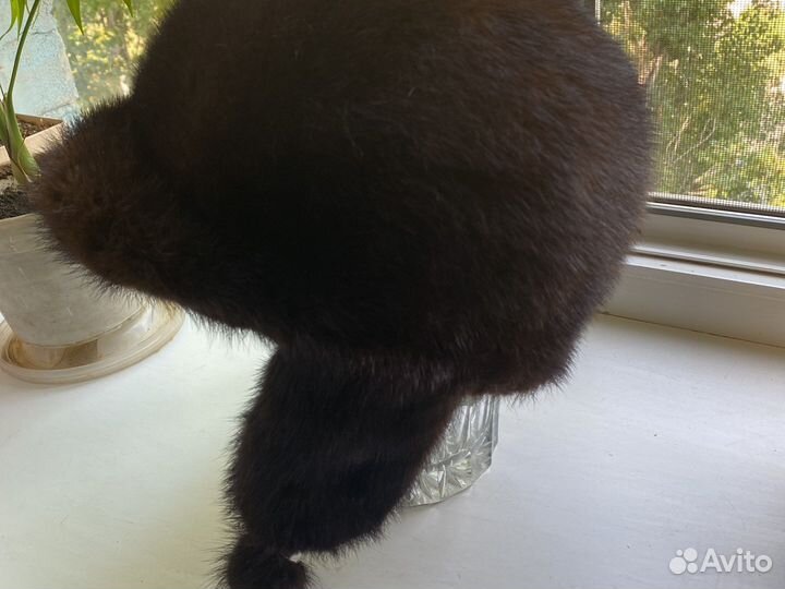 Женская норковая шапка