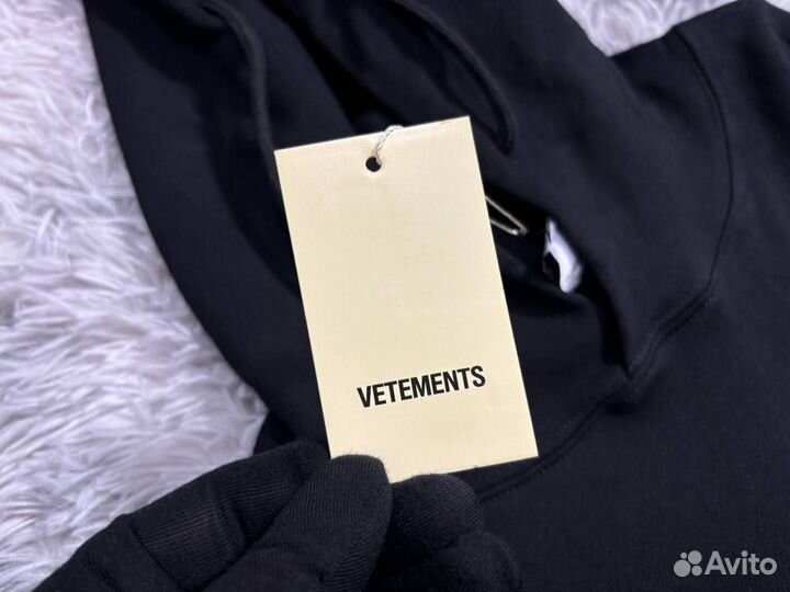 Vetements худи со стразами limited edition