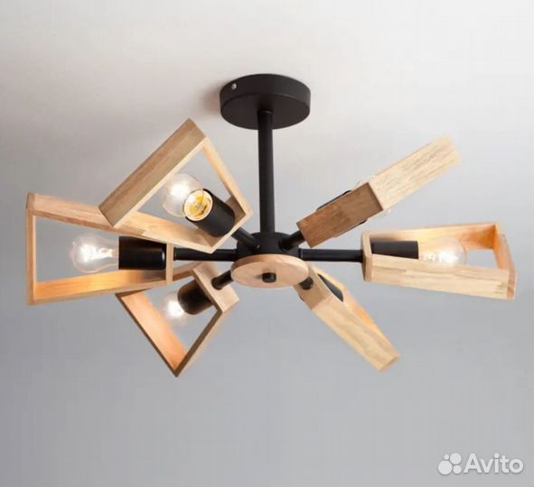 Люстра в стиле лофт eurosvet