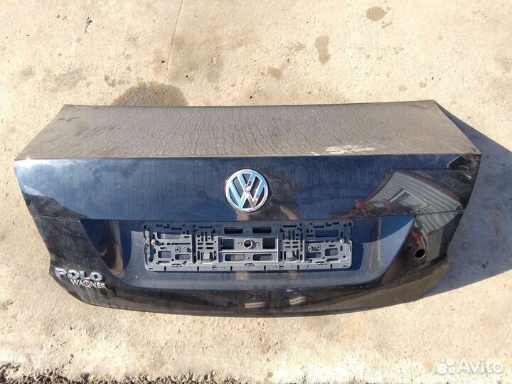Крышка багажника VW Polo sedan