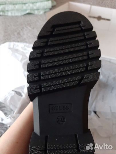 Ботинки guess оригинал кожаные новые