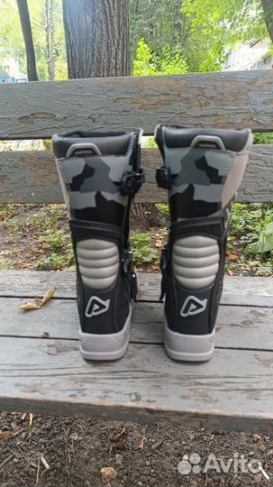 Мотоботы детские Acerbis X-team JR Black/Grey