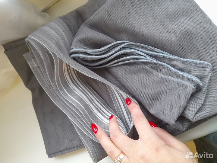 Тюль с утяжелителем новая