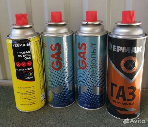 Заправка газовых туристических баллончиков