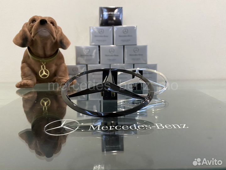 Эмблема звезда Мерседес Бенц на багажник w166