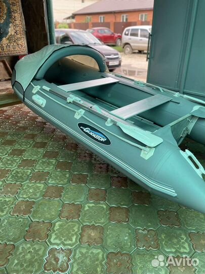 Лодка Гладиатор 330al с мотором (tarpon 9.9)