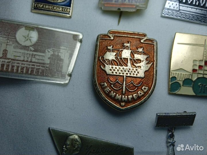 Значок СССР города