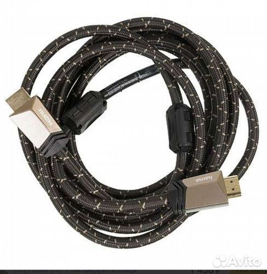 Кабель аудио-видео hama premium hdmi ver. 2.0 1.5м