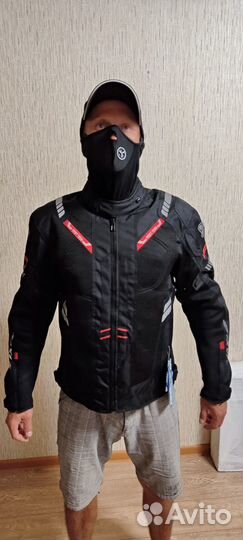 Текстильная мотокуртка спортивного кроя eclipse