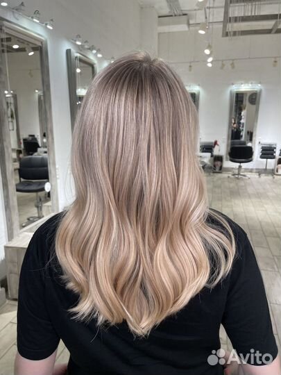 Сложное окрашивание Парикмахер Колорист Блонд